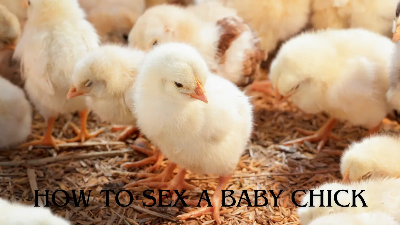 How to Sex a Baby Chick